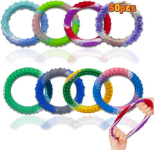 Load image into Gallery viewer, Stress Relief Fidget Toys - 50PCS Assorted Bracelets for Toddlers &amp; Adults