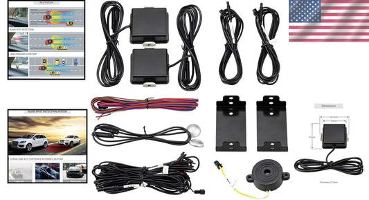 24GHz Blind Area Detection System with Lane Change Assistant - Safety Enhancer