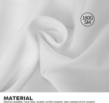 Load image into Gallery viewer, Elegant 5 Pack White 90x132 Inch Tablecloths for Stylish Dining Experiences