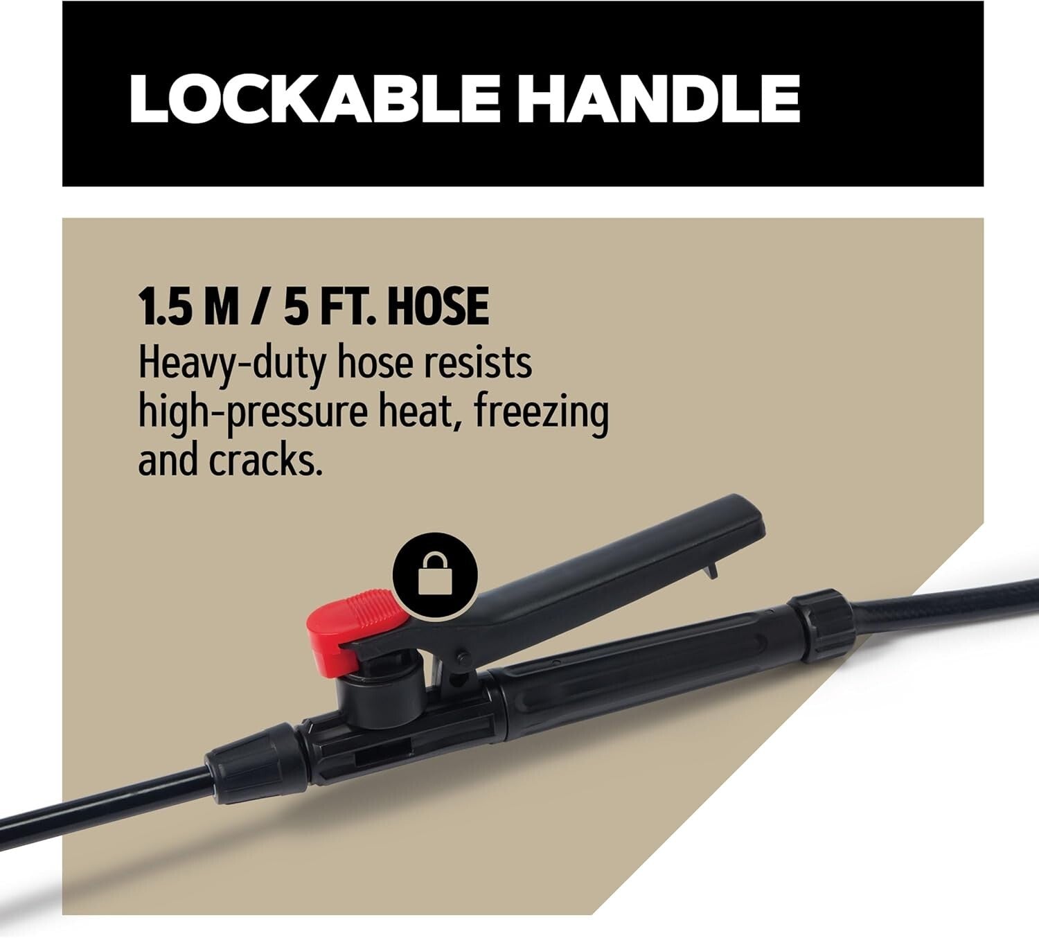 Lightweight 16L Chemical Backpack Sprayer with Ergonomic Design & Accessories