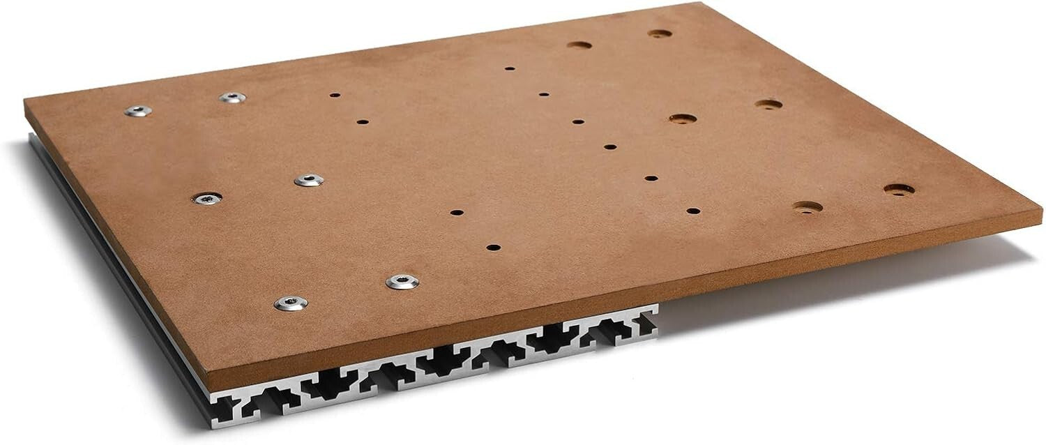 Versatile Aluminum Spoilboard for 3018 CNC - Stable T-Slots for Precision Work
