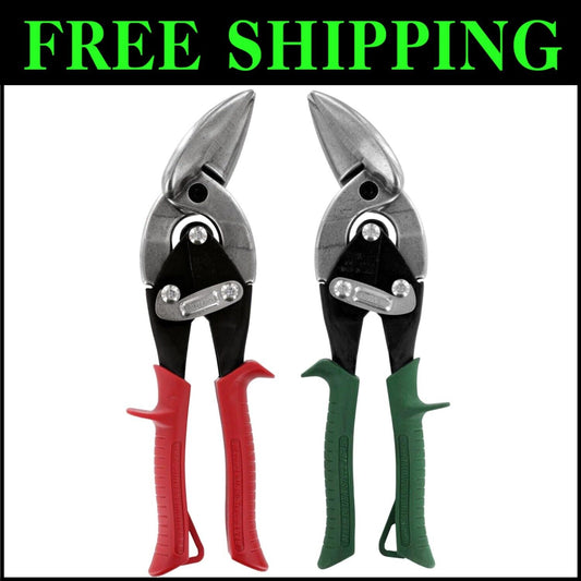 Effortless Cutting with Midwest Aviation Snips - KUSH'N-POWER Ergonomic Handles