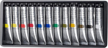 Load image into Gallery viewer, Superior Acrylic Paint Set - 12 Pigmented 20ml Tubes for Canvas Art