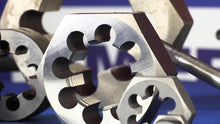 Load image into Gallery viewer, Durable 6-Piece Hex Die Set - Carbon Steel with Wooden Case for Easy Storage