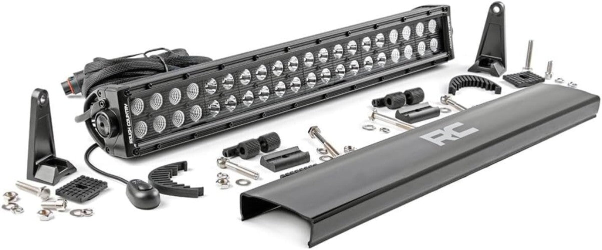 20-Inch CREE LED Light Bar with 9600 Lumens - Perfect for Nighttime Adventures