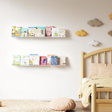 Load image into Gallery viewer, Invisible Wall Shelves for Kids &amp; Adults - 35.5x5.5 Floating Storage Solution