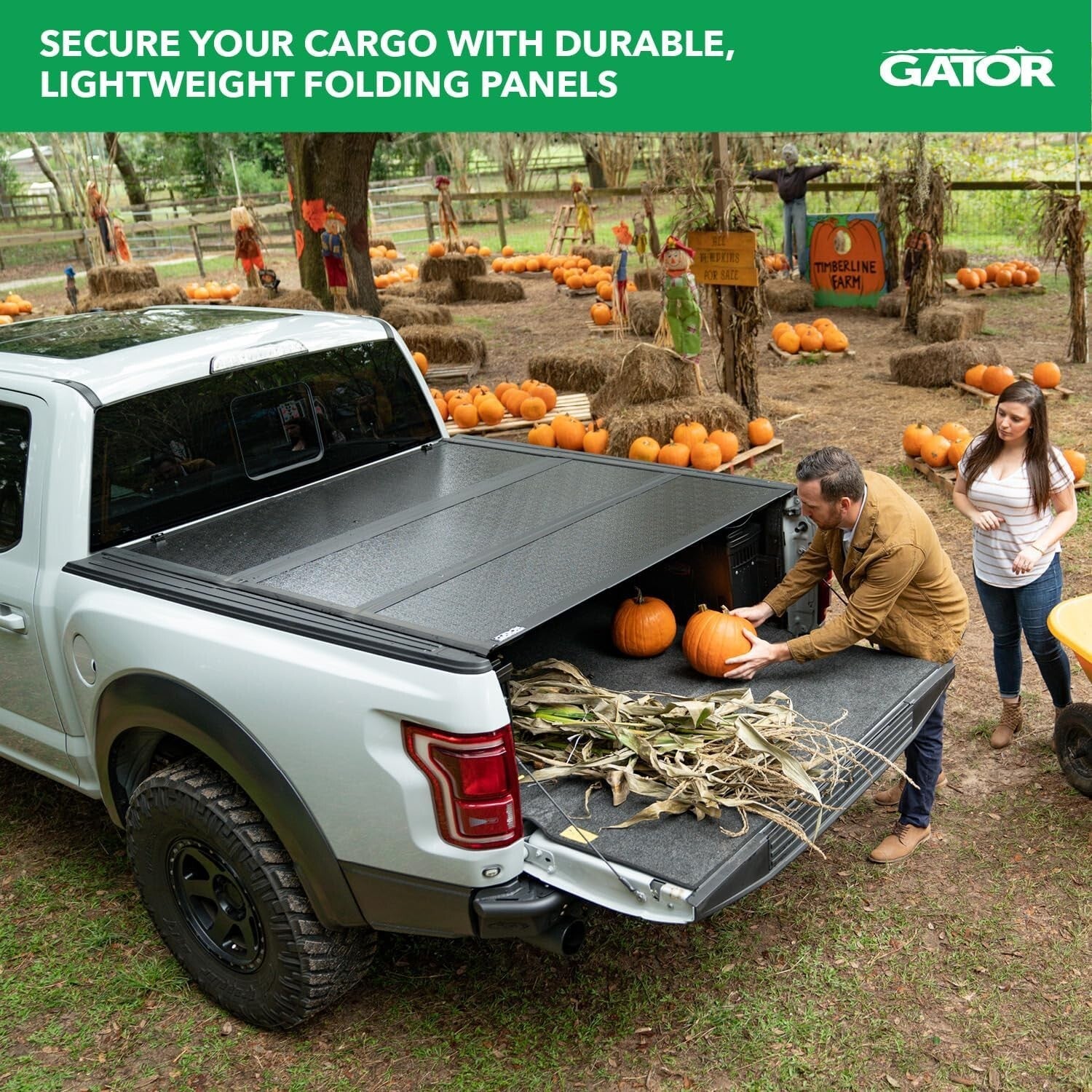 Durable EFX Hard Fold Truck Bed Cover - Fits 2019-2025 Chevy/GMC 5'10"