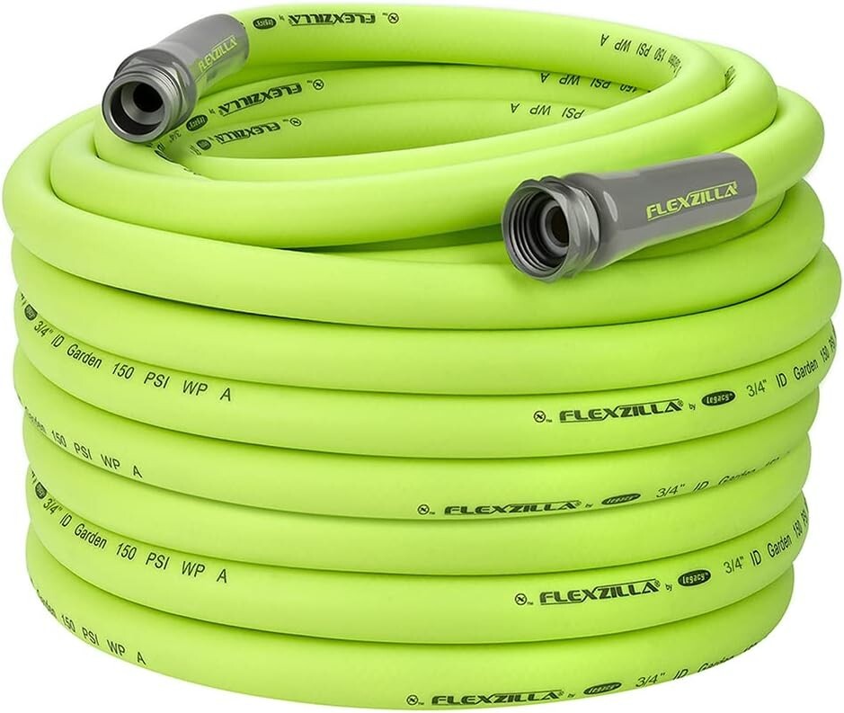 Premium 100 ft. Garden Hose - Crush-Resistant & Kink-Free Design in ZillaGreen