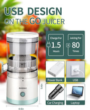Load image into Gallery viewer, Portable Electric Juicer with USB-C Charging - Ideal for On-the-Go Citrus Lovers