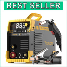 Load image into Gallery viewer, 135A MIG Welder for Home &amp; Professional Use - LCD, Gasless, 3-in-1 Functionality