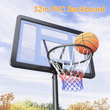 Load image into Gallery viewer, Durable Metal Portable Basketball Goal - Ideal for Kids &amp; Teens, 32” Backboard