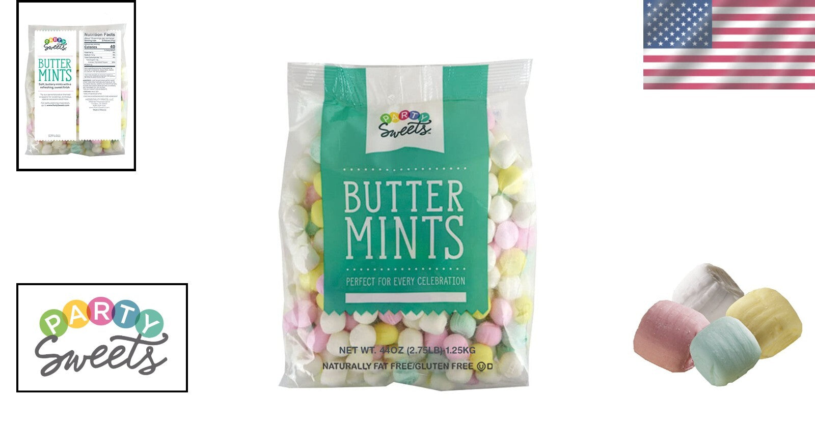 Kosher Cost-effective Assorted Buttermints - 350 Candies for Every Occasion