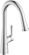 Load image into Gallery viewer, Versatile Kitchen Faucet in Matte Black with Dual Function Pull-Down Sprayer
