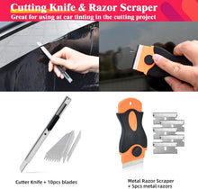 Load image into Gallery viewer, 29-Piece Deluxe Window Tint Kit with 2000W Heat Gun - Professional Installation