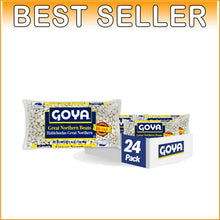 Load image into Gallery viewer, Nutrient-Rich Great Northern Beans - 16 oz Pack of 24 for Quick Cooking Delights