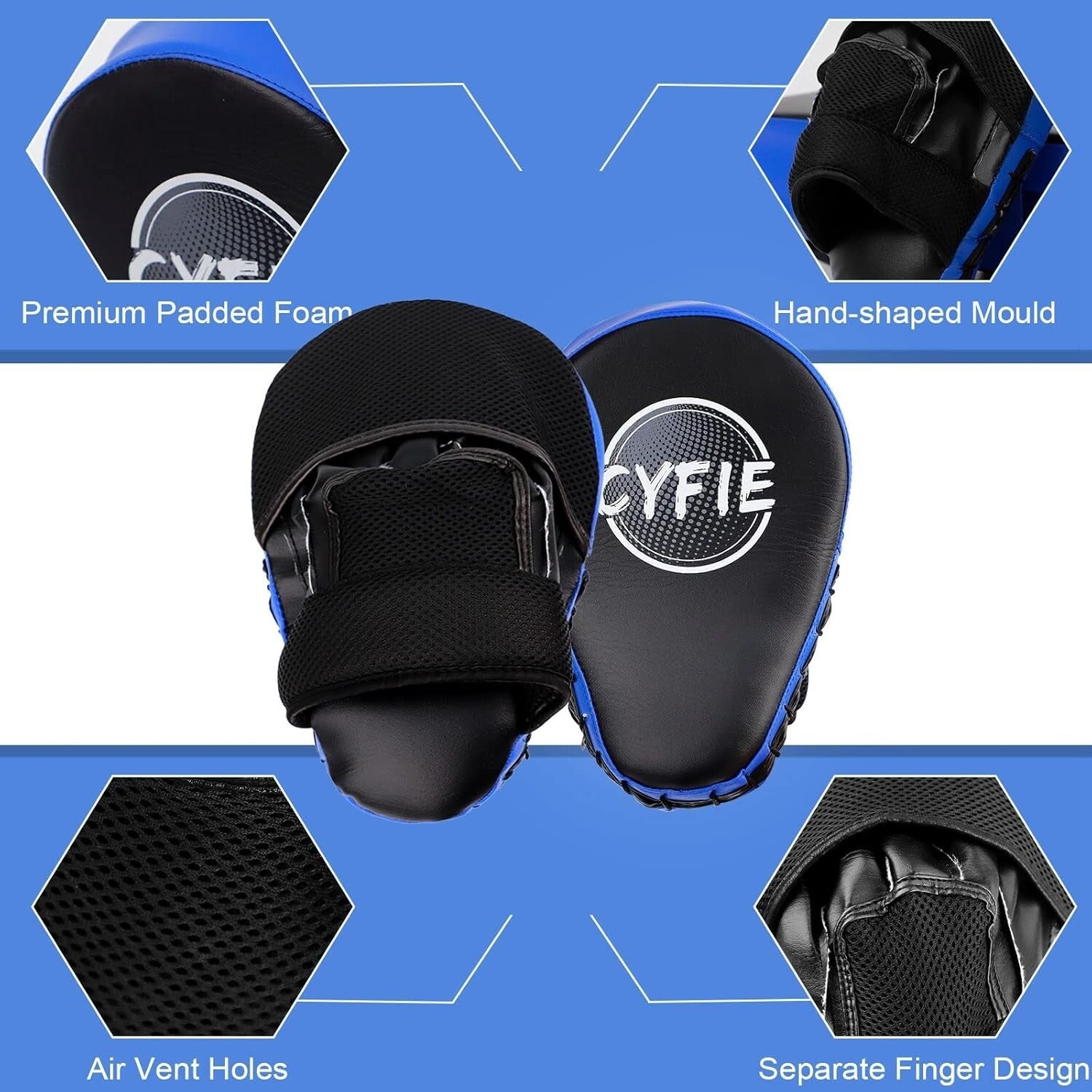 2-in-1 Boxing Mitts and Pads Set for Kids - Perfect for Martial Arts Training