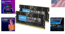 Load image into Gallery viewer, 32GB Dual-Channel Laptop RAM DDR5 4800MHz - Supports Intel &amp; AMD Processors