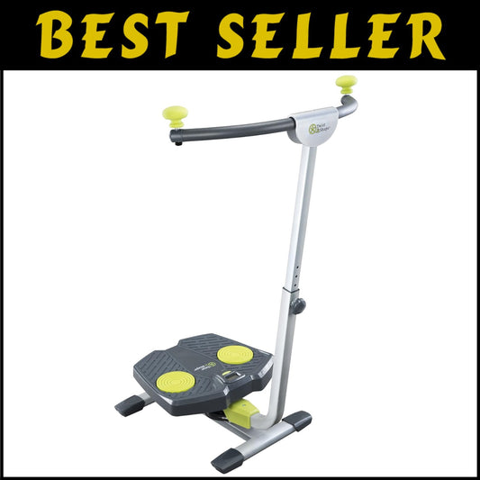 Revolutionary Green/Silver Twist & Shape Abs Trainer for Effective Core Workouts