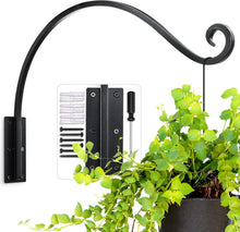 Load image into Gallery viewer, Durable Outdoor Hanging Plant Hook for Flower Pots and Bird Feeders - 100 lbs