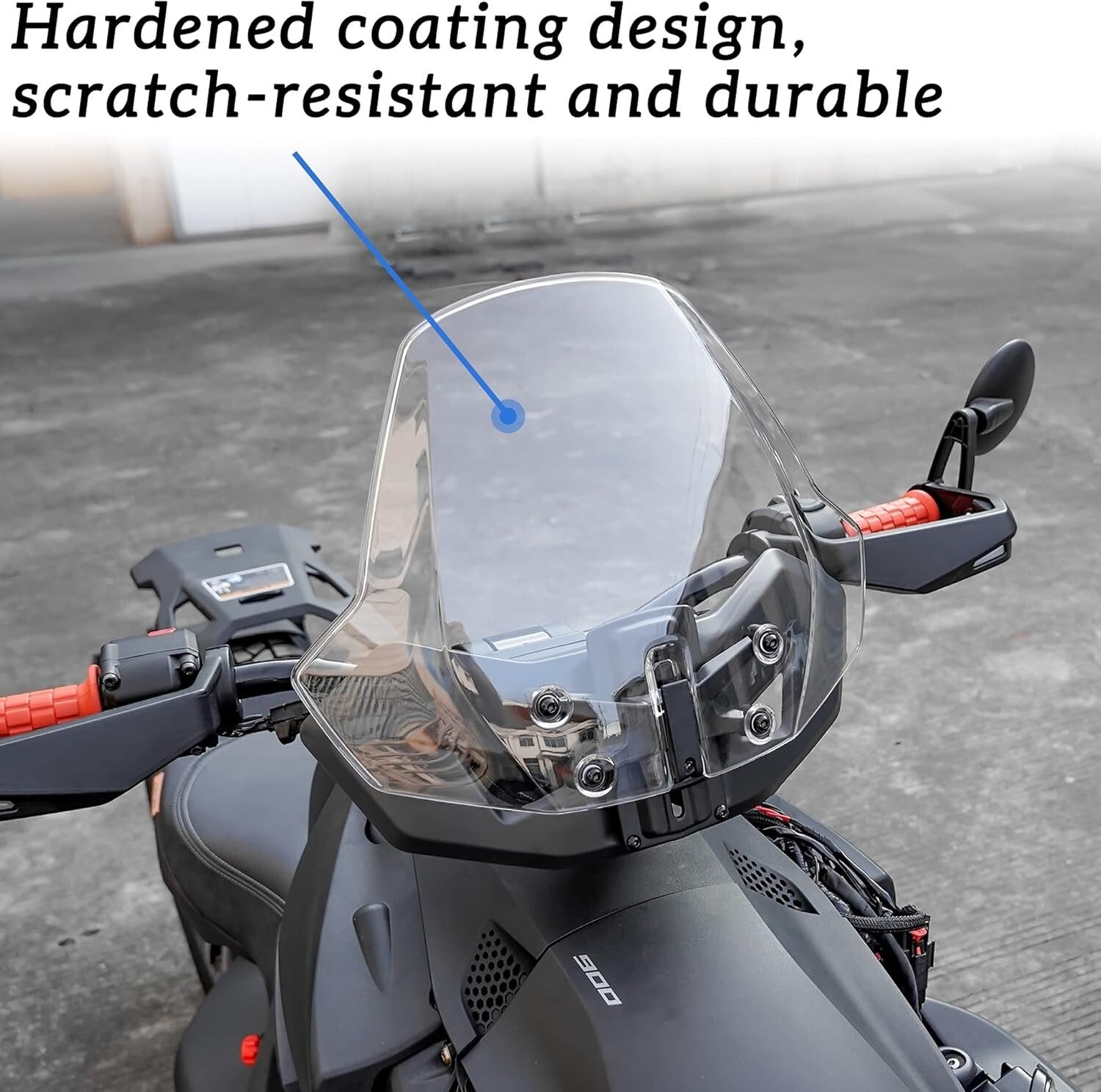 Dust-Resistant Front Windshield for All Can-Am Ryker Models - Easy Installation