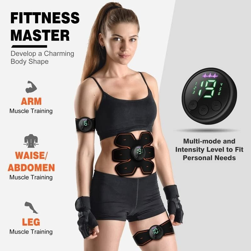 Portable ABD Stimulator Machine - Ideal for Home Workouts & Fitness Routines