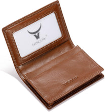Load image into Gallery viewer, Compact &amp; Lightweight Italian Leather Business Card Holder for Professionals