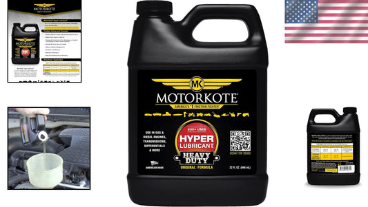 Engine Oil Additive, 32oz – Multipurpose Hyper Lubricant for Ultimate Protection
