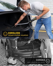 Load image into Gallery viewer, Portable Handheld Mini Vacuum with Flexible Hose - Ideal for Car &amp; Office