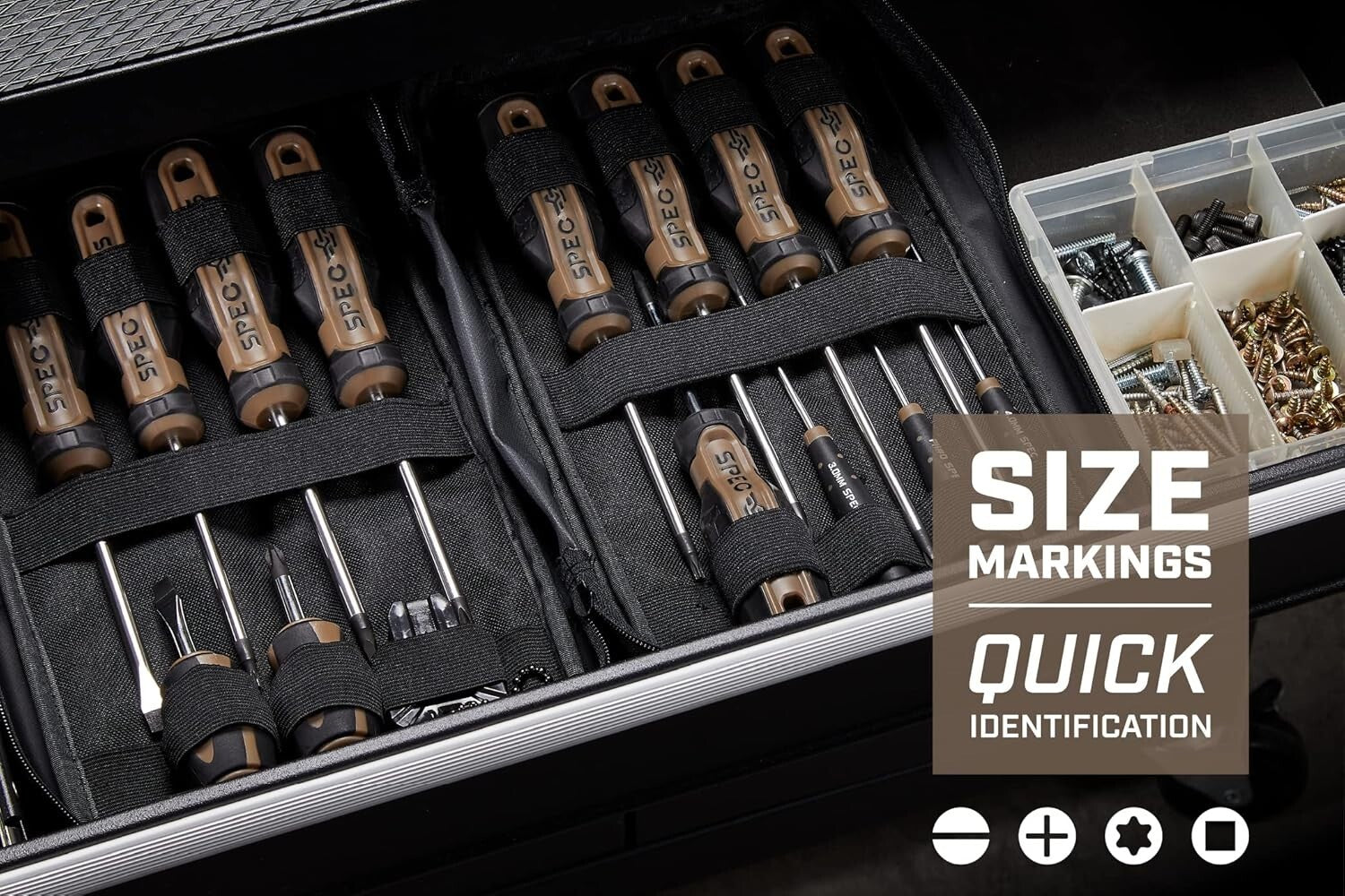 Versatile 14-Piece Screwdriver Set: Phillips, Slotted, Torx & Square Options