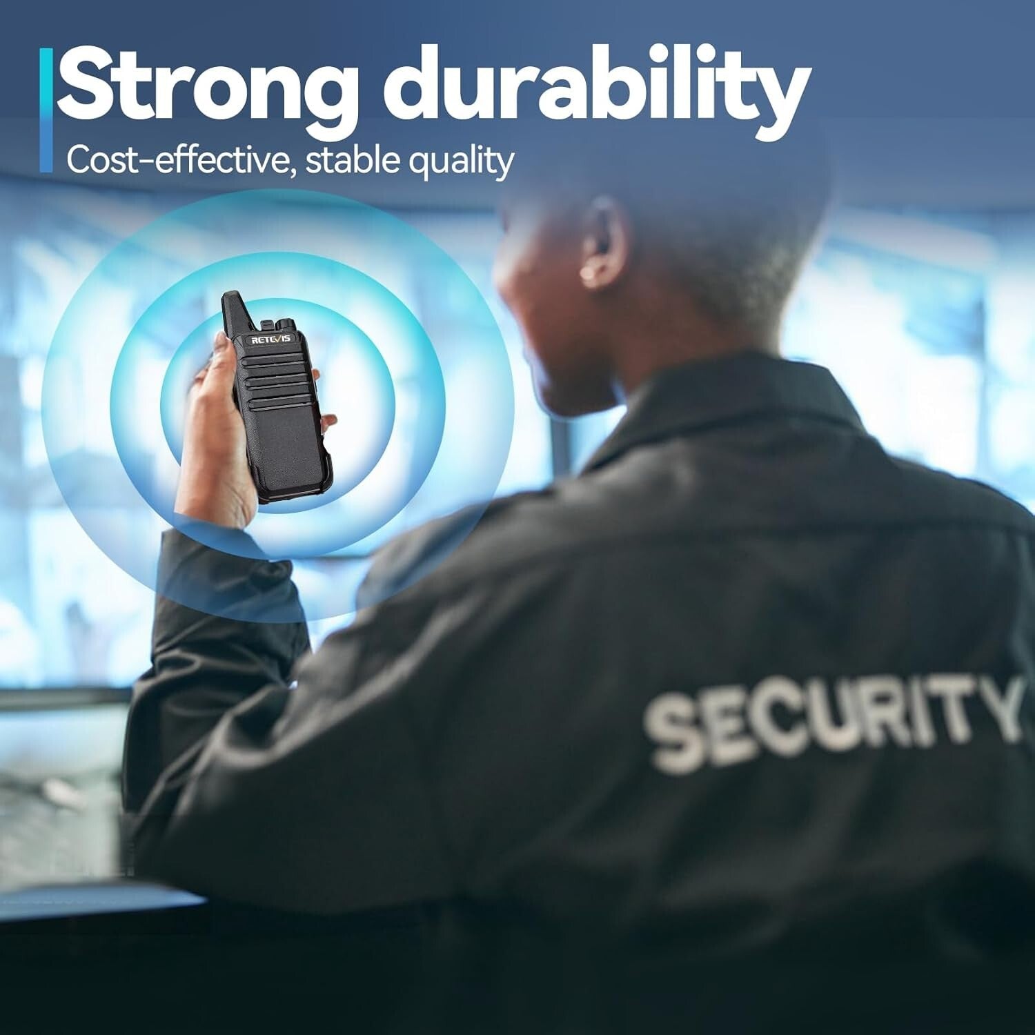 Efficient Walkie Talkies - 6 Pack Rechargeable Two-Way Radios with Multi Charger