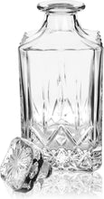 Load image into Gallery viewer, Octagonal Crystal Liquor Decanter - 30 oz for Stylish Entertaining &amp; Gifting