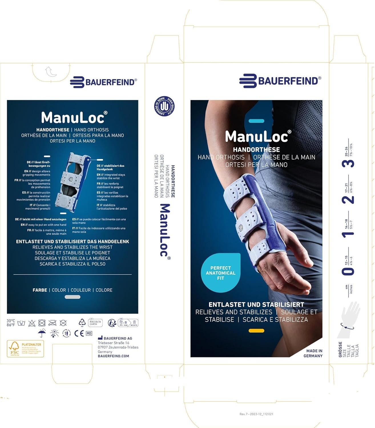 Versatile Wrist Support Brace - Ideal for Injuries, Surgery & Everyday Comfort