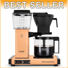 Load image into Gallery viewer, Apricot 10-Cup Drip Coffee Maker with Auto Shut-Off for Effortless Brewing