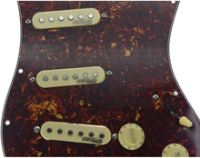 Load image into Gallery viewer, Loaded Vintage Tortoise Pickguard for USA/Mexico Fender Stratocaster Guitars