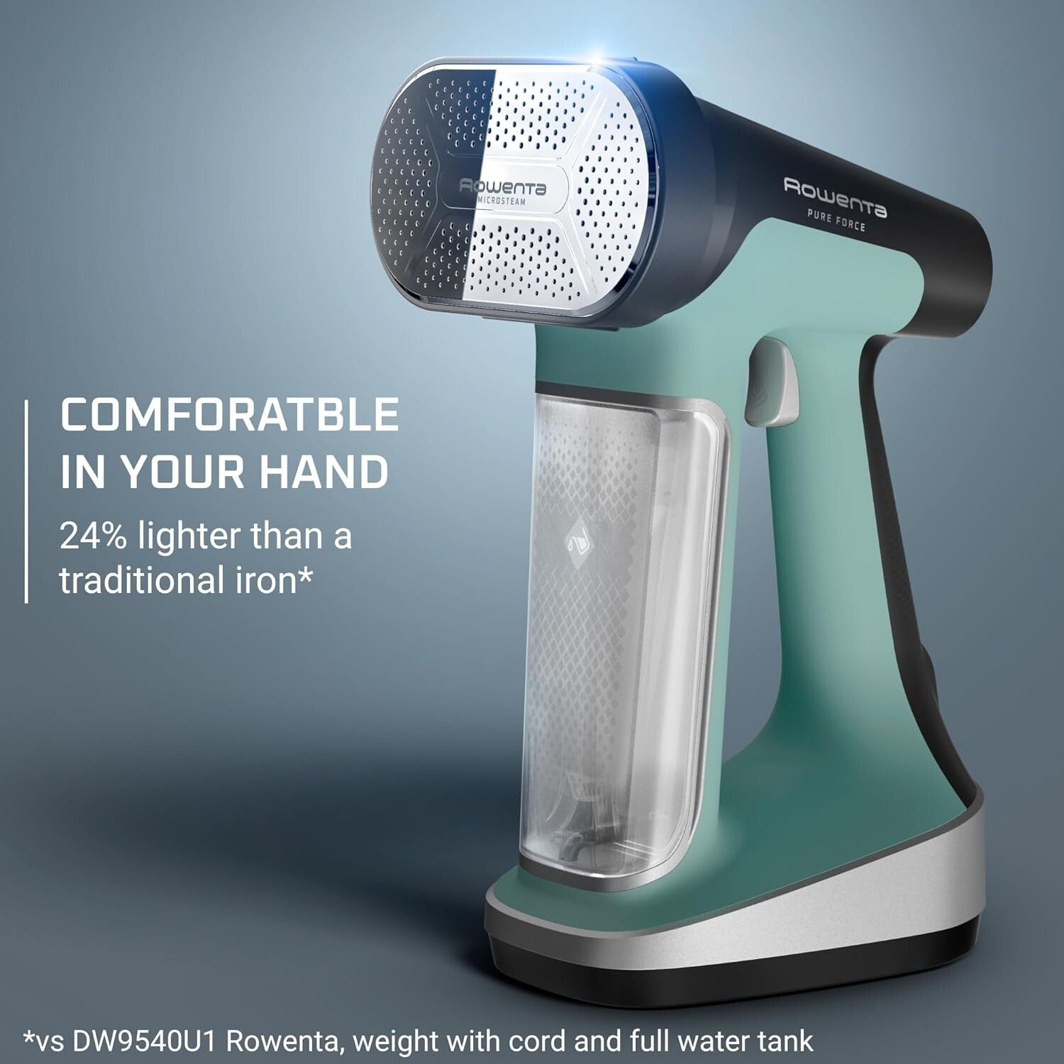 XL Soleplate Handheld Steamer & Iron - Effortless Vertical Steaming & Ironing