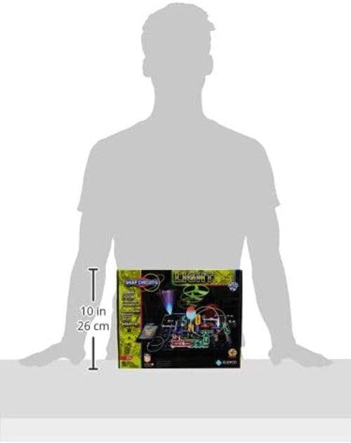 Award-Winning Light Electronics Kit | Easy STEM Fun with 55 Colorful Parts