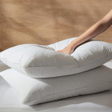 Load image into Gallery viewer, Breathable and Soft Queen Bed Pillows - 60% Goose Feather Fill, Medium Support