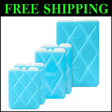 Load image into Gallery viewer, Leak-Proof Slim Ice Packs – Durable, Dishwasher Safe &amp; Perfect for Lunch Bags