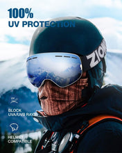 Load image into Gallery viewer, Impact-Resistant OTG Snow Goggles for Skiing &amp; Snowboarding - Ultimate Clarity