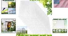 Load image into Gallery viewer, Versatile 4' x 2' Polycarbonate Sheets for Greenhouse, Canopy, and More - 6 Pack