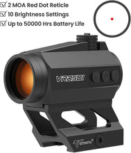 Load image into Gallery viewer, Compact and Lightweight Red Dot Sight with Anti-Reflection and Co-Witness Mount