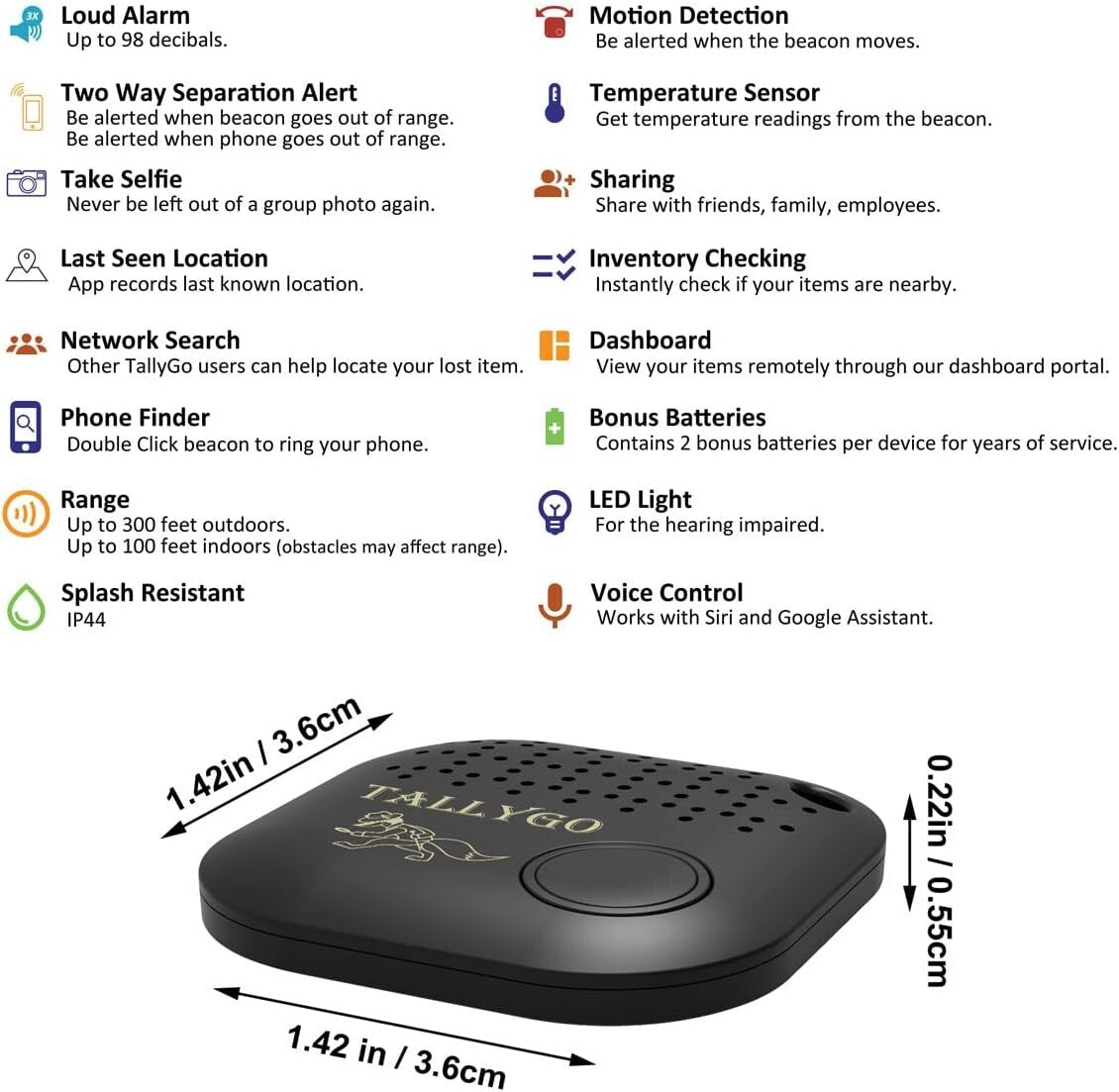 Innovative Bluetooth Location Tracker - Two-Way Alerts & GPS for Every Life Need