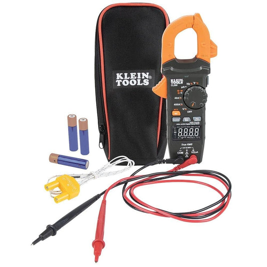Versatile AC/DC Digital Clamp Meter with Auto-Ranging and True RMS Technology