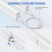 Load image into Gallery viewer, Energy Saving T5 LED Shop Light - 10 Pack, 6500K Brightness, Lightweight Design