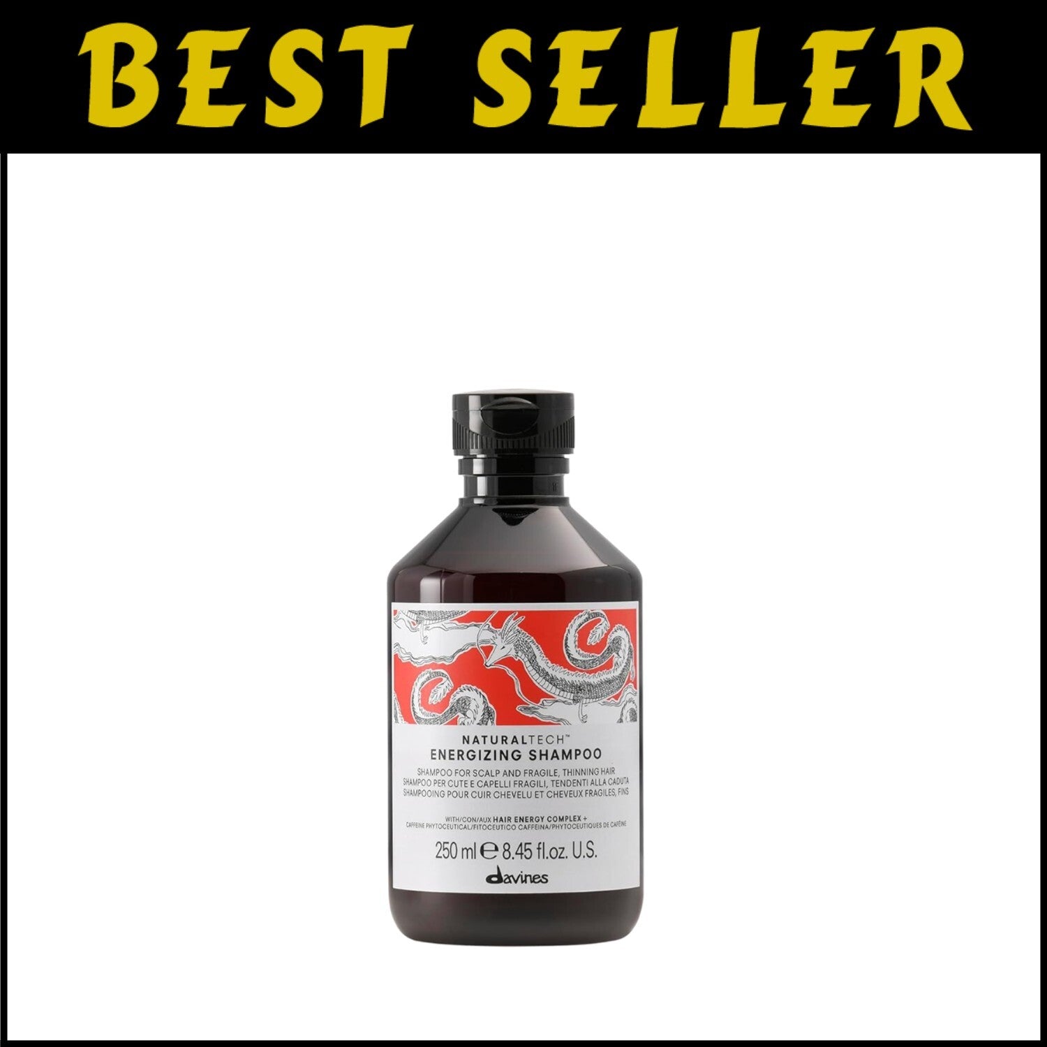 Naturaltech ENERGIZING Shampoo - Gentle Care for Thinning Hair and Scalp