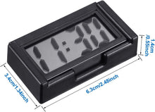 Load image into Gallery viewer, Battery-Operated Mini Digital Clocks – 3 Pack for Safe Driving Convenience