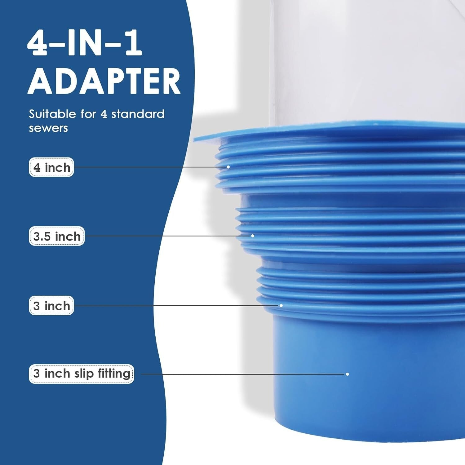 Durable 20 Ft RV Sewer Hose with Leak-Proof Design - Enhanced Camping Experience