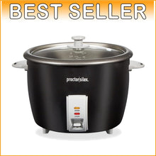 Load image into Gallery viewer, Versatile 30 Cup Rice Cooker with Steamer Basket - Dishwasher Safe &amp; Convenient