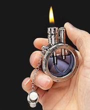 Load image into Gallery viewer, Steampunk Style Antique Transparent Bottle Lighter - Perfect Gift for Smokers
