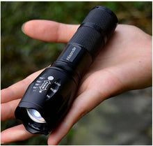 Load image into Gallery viewer, High Lumens Tactical Flashlights - 5 Modes, Waterproof, Adjustable Focus